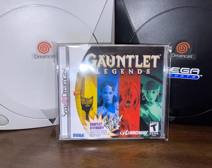 Dreamcast GAUNTLET LEGENDS repro