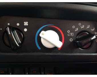 NAM Performance Jeep Wrangler TJ Climate Control Knob Set 3 – hvac Heater AC Dash Knob Replacements