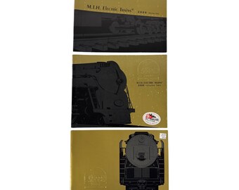 Catalogues de produits de trains électriques MTH 2000 Volume Un Deux et Trois