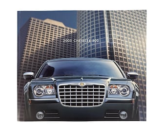 Original 2005 Chrysler 300 Color Sales Brochure