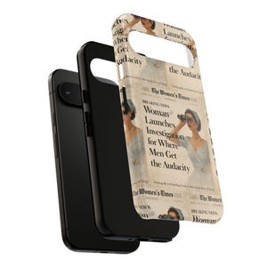 Funny Vintage Sarcastic Women Phone Case | Retro Sarcasm Text Design image 10