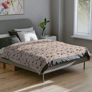 Chihuahua Treasures Personalized Minky Blanket and Fun Doggy Velveteen Lightweight Comfort Zone for Birthday Anniversary