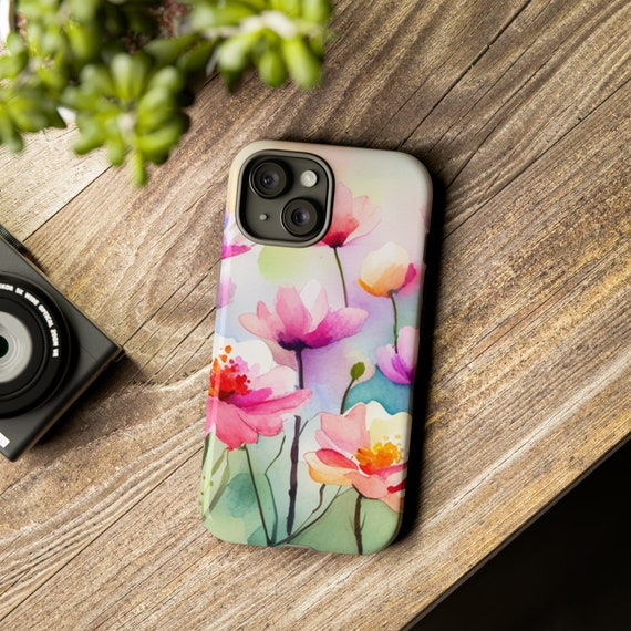 Floral Watercolor Phone Case: Impact-resistant iPhone & Samsung Cover - Etsy Floral Watercolor Phone Case: Impact-resistant iPhone & Samsung Cover - Etsy