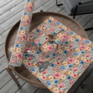 Floral Wrapping Paper: Elegant Eco-Friendly Gift Wrap