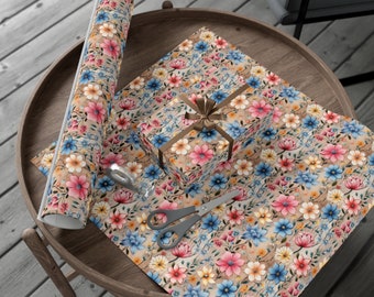 Floral Wrapping Paper: Elegant Eco-Friendly Gift Wrap