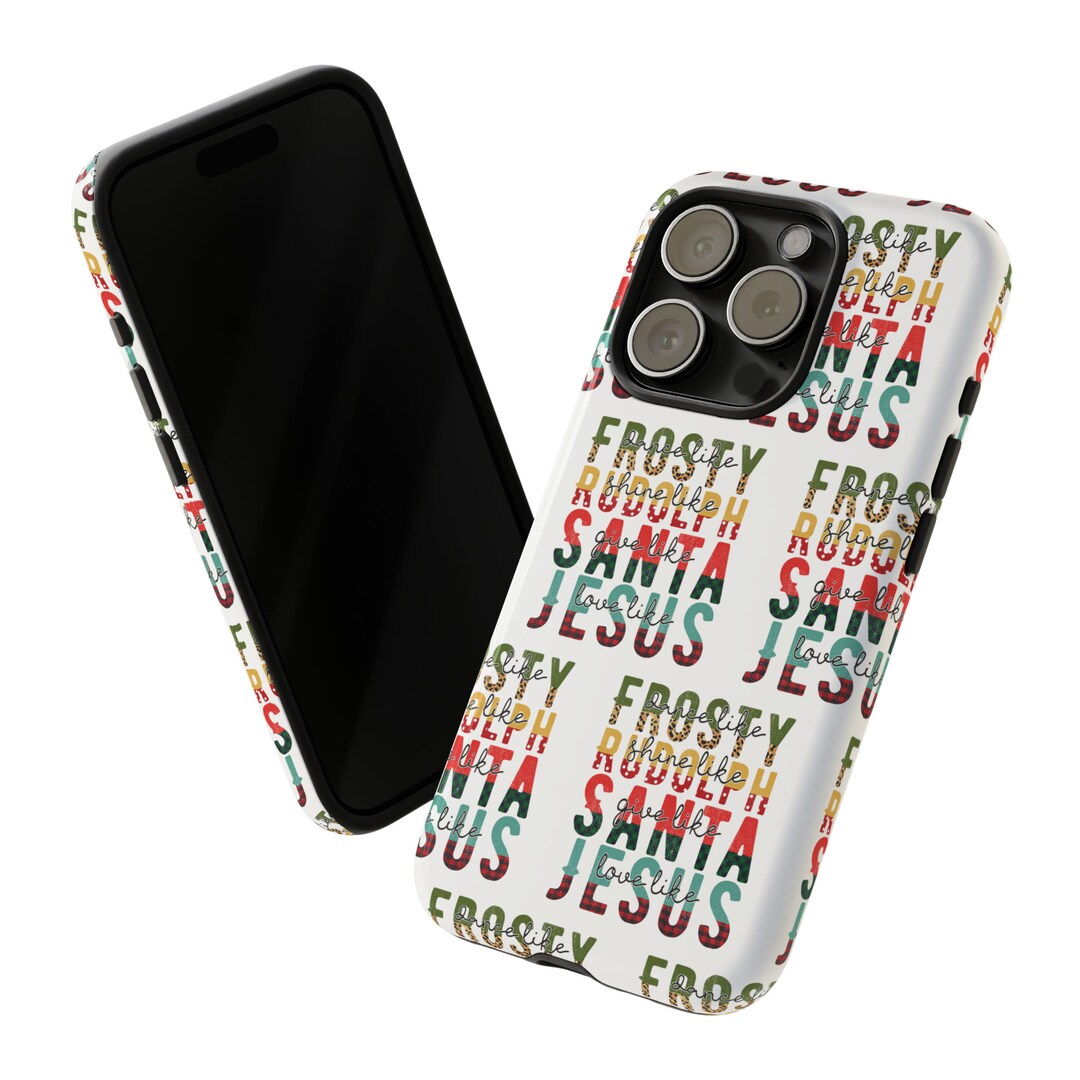 JESUS Takes Center Stage A Divine iPhone 15 Phone Case Featuring Frosty ...
