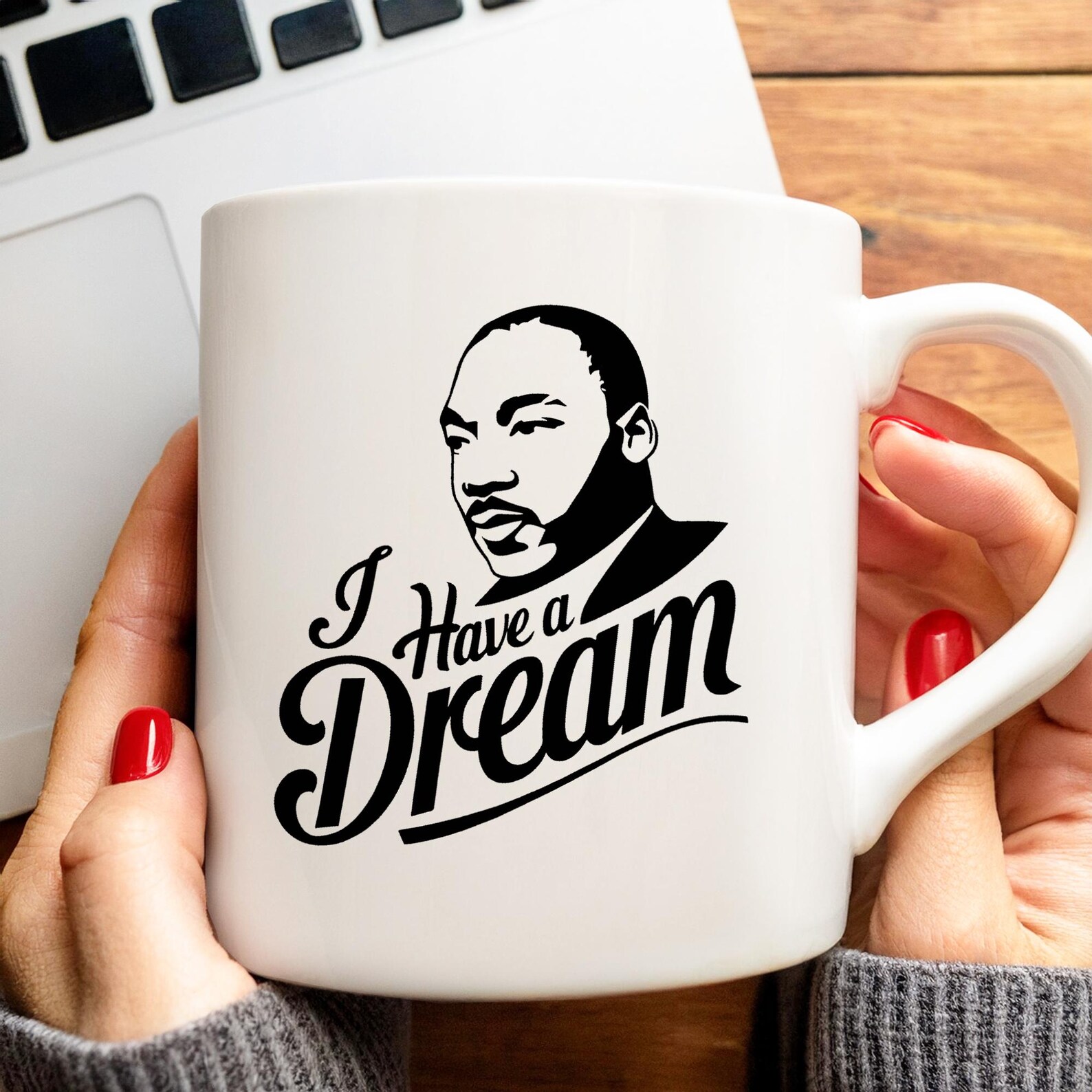I Have A Dream Clipart, I Have a Dream Design, MLK Silhouette, Martin ...