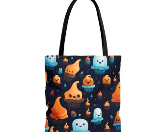 Pumpkin Trick or Treat Tote Bag