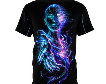 Signal Ghost // Void & Co. Cyberpunk All Over Print Tee
