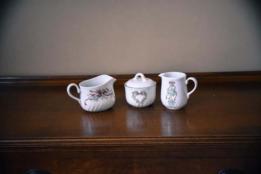 Vintage Corelle Coordinates Callaway / Holiday Callaway Stoneware Sugar
