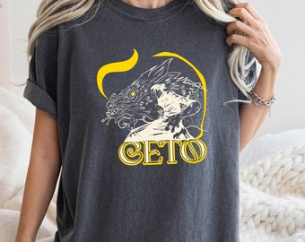 JJK anime Suguru Geto shirt voor JJk anime fan, Jujutsu High anime merch fanart uniseks tshirt, Geto dragon en geto JJK tee