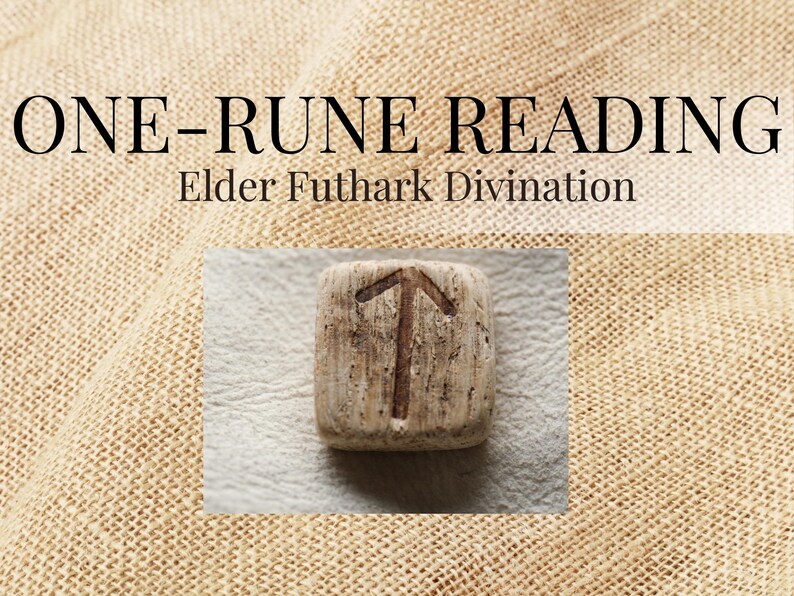 One-rune Reading • Elder Futhark Divination • Quick Rune Insight ...
