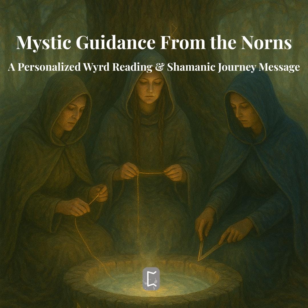 Norns Fate-thread Reading · Norse Divination · Wyrd & Fate Intuitive ...