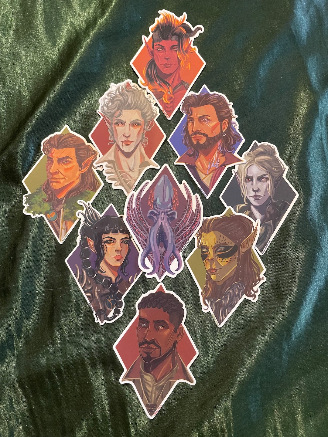 Baldur's Gate 3 - Companions Stickers BG3 - Etsy