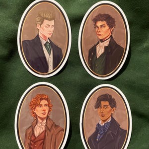 HL boy’s portraits sticker