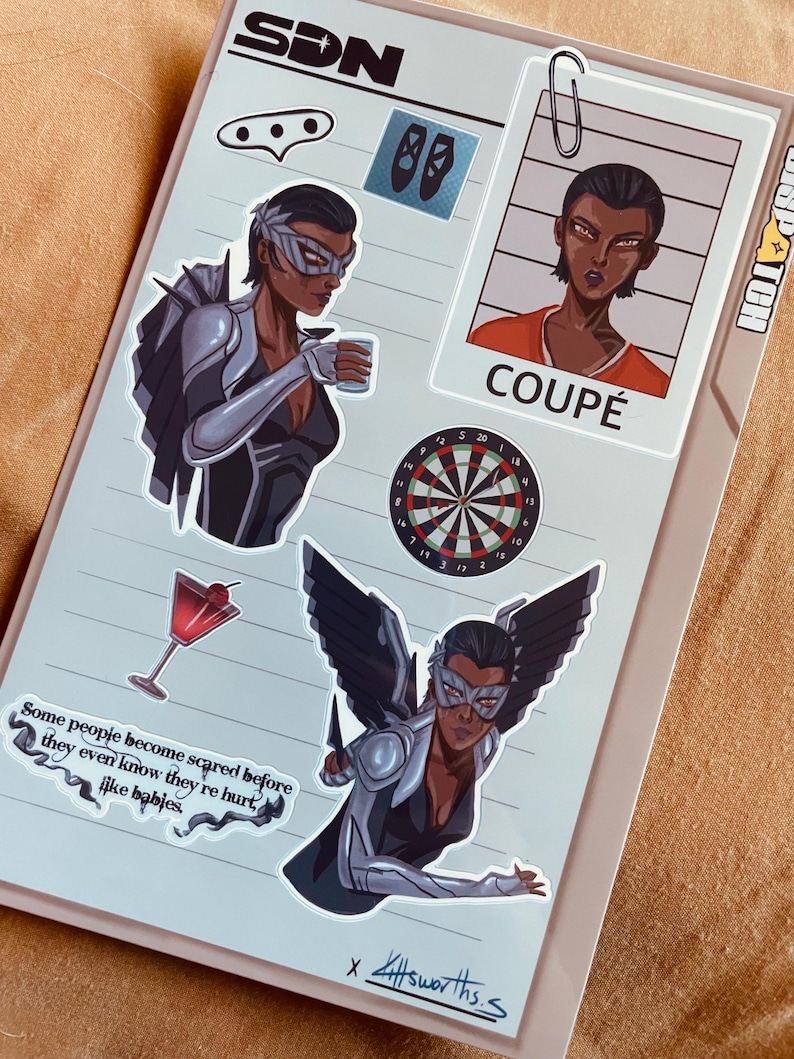 Dispatch Star Sticker Dispatch Sticker Sheet / Videogame - Etsy