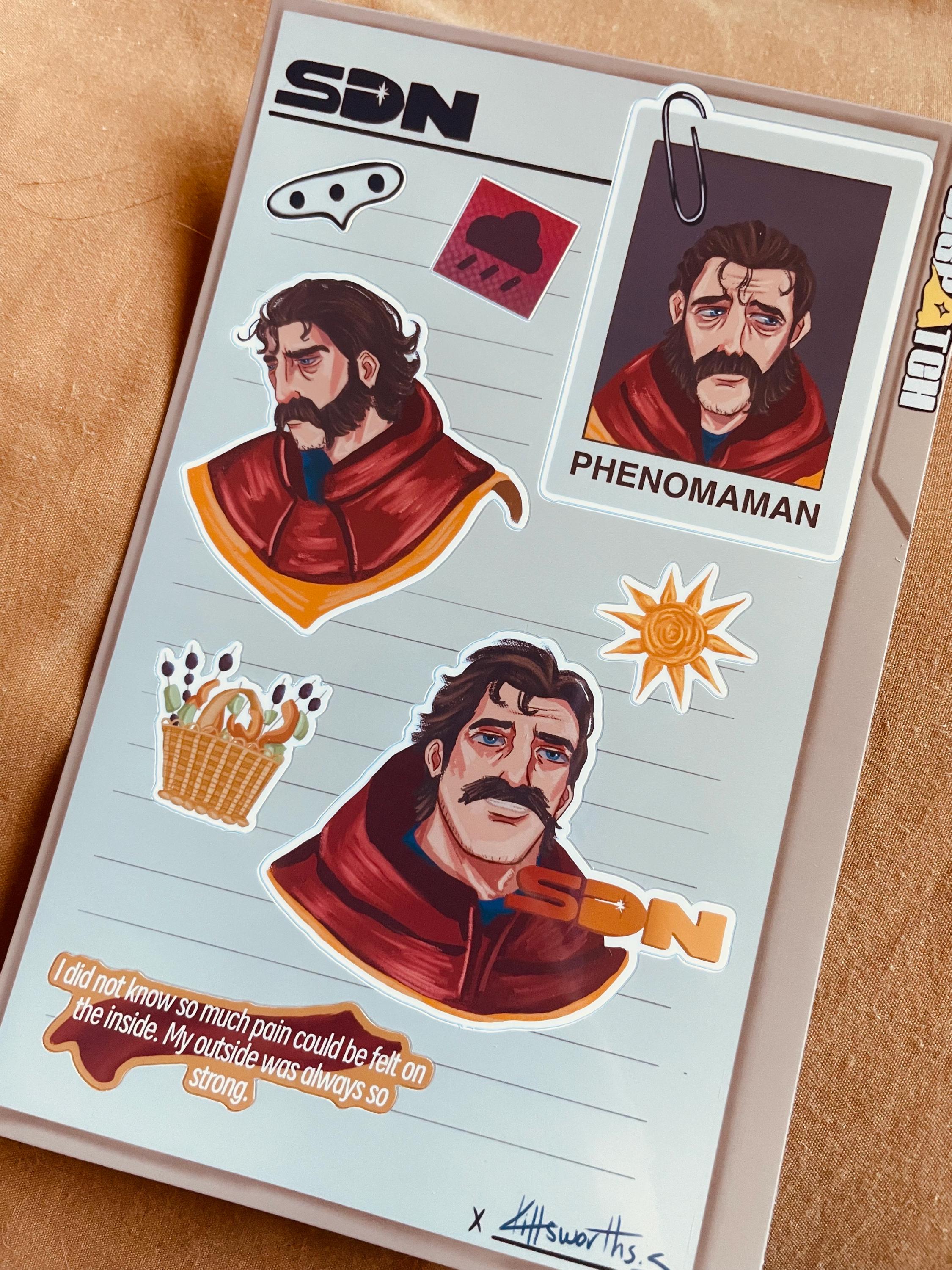Dispatch Sticker Sheet / Videogame - Etsy