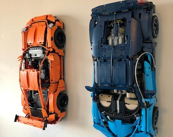 Wall Mounts for Lego Technic Supercars (1/8 Scale) Lego Technic