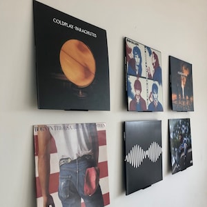 LP Platenhouder Vinyl Record Display Vinyl Album Wall Mount afbeelding 1