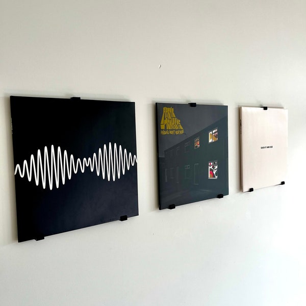 Vinyl Wall Mount | Vinyl Record Display | Album Display | Vinyl Collection Display | Wall Mount for Vinyl Records | LP record holder