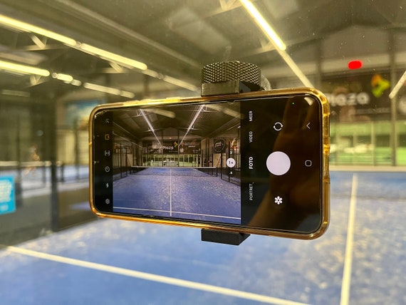 PadelShot 360 - Phone Mount For Recording Your Padel Match | Phone Holder Padel | Squash Phone Holder | Record Padel Match