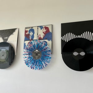 LP Album Cover and Record Holder - Vinyl Display for Music Lovers - Wall Mounted Vinyl Showcase - Vinyl Wall Decor - Vinyl wall