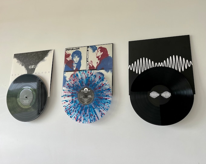 LP Album Cover and Record Holder - Vinyl Display for Music Lovers - Wall Mounted Vinyl Showcase - Vinyl Wall Decor - Vinyl wall