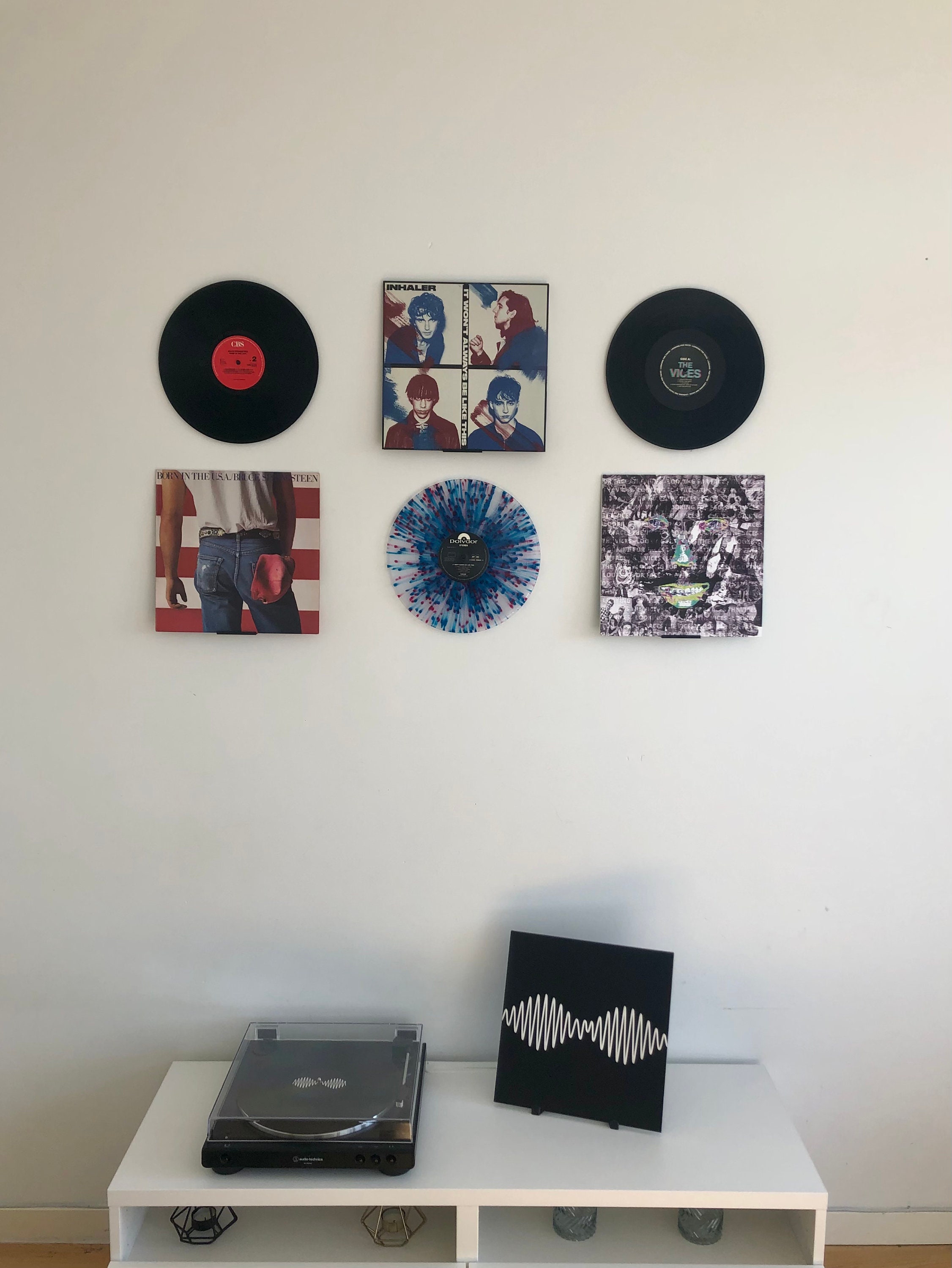 Vinyl Record and Album Cover Wall Display Vinyl Holder Wall Mounts for