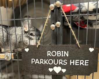 Signo de parkour de chinchilla