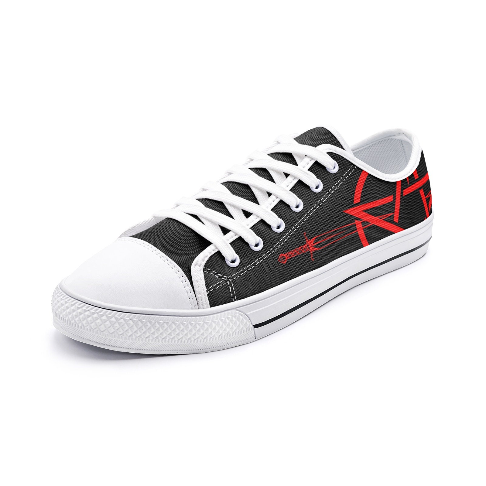 Black Low Top Shoes - Etsy