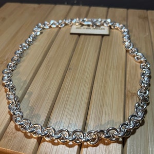 999 Fine Silver Round Link Chain