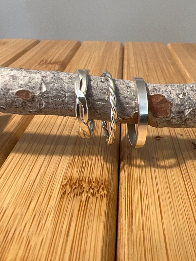 Fine Silver Rings Handmade .999 Etsy