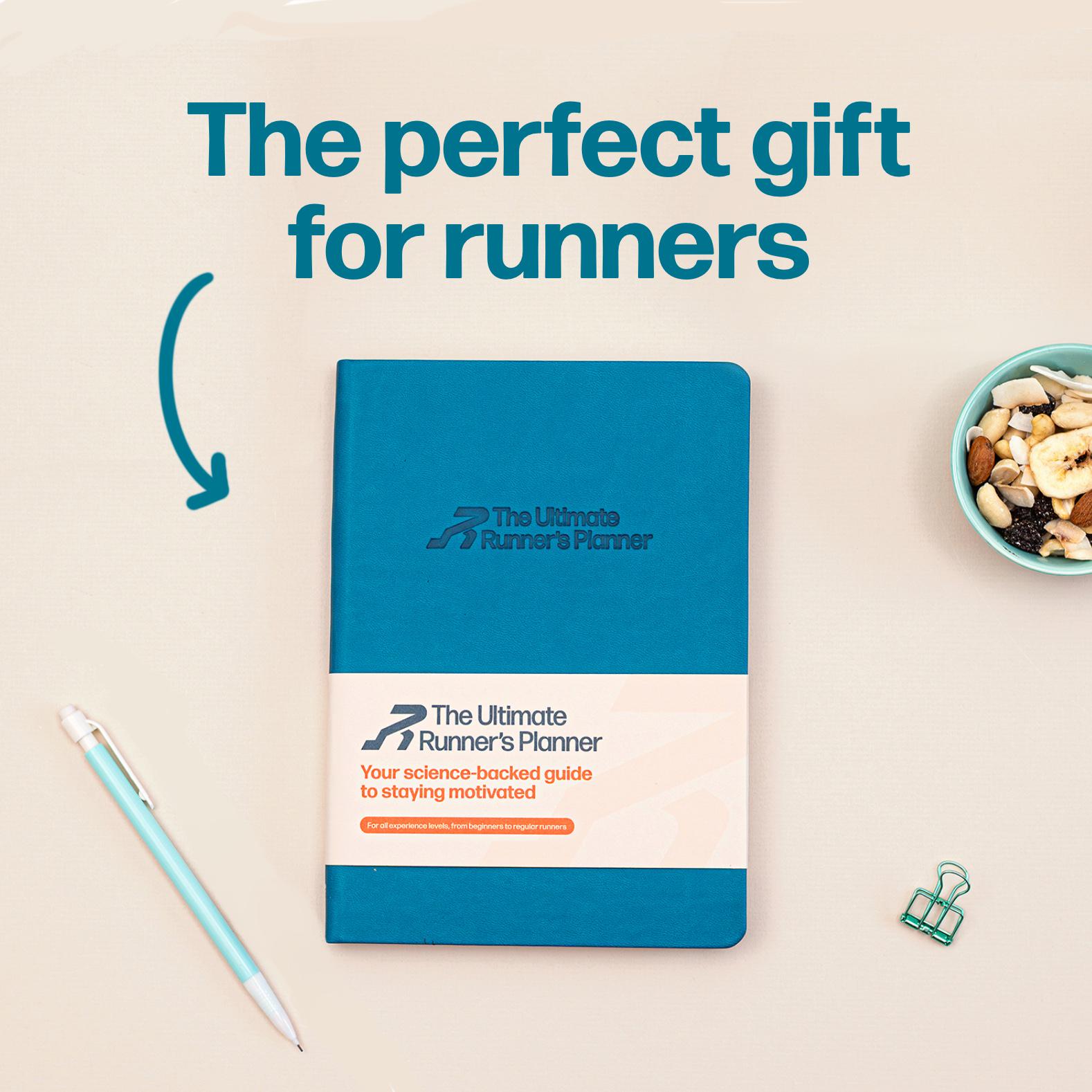 The Ultimate Runner's Planner - A Science-Backed Undated Journal to Help You Stay Motivated // The perfect running gift // Gifts for runners