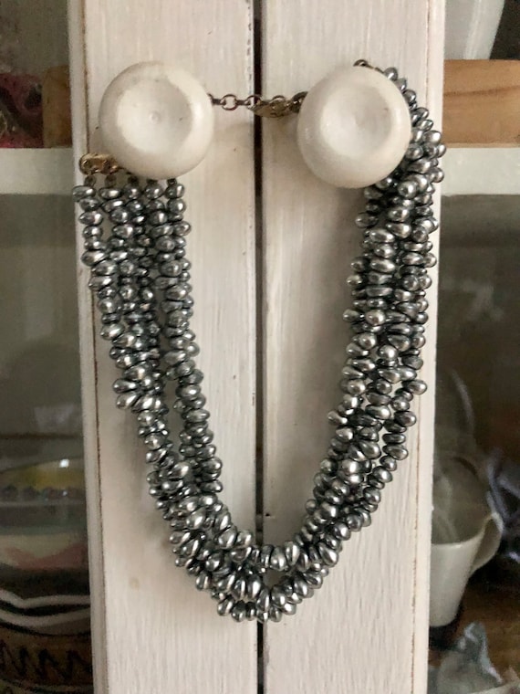 Agatha Paris : collier de perles vintage, collier 