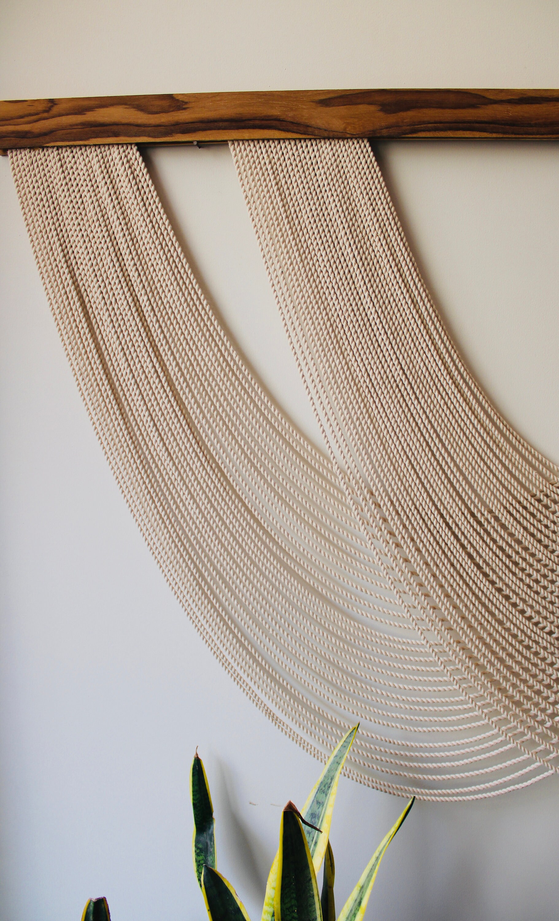 Large Macrame Wall Hanging Dip Dye Tapestry Wall Hanging Etsy