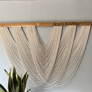 Large Macrame Wall Hanging| Wall Tapestry| Fibre Art| Textile Art| Bedroom Decor| Boho Wall Decor| Christmas Decor