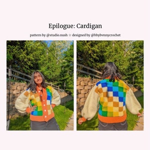 Epilogue: Cardigan Crochet PDF PATTERN
