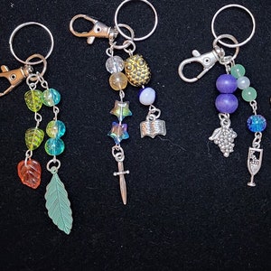 Greek God Cabin Keychains