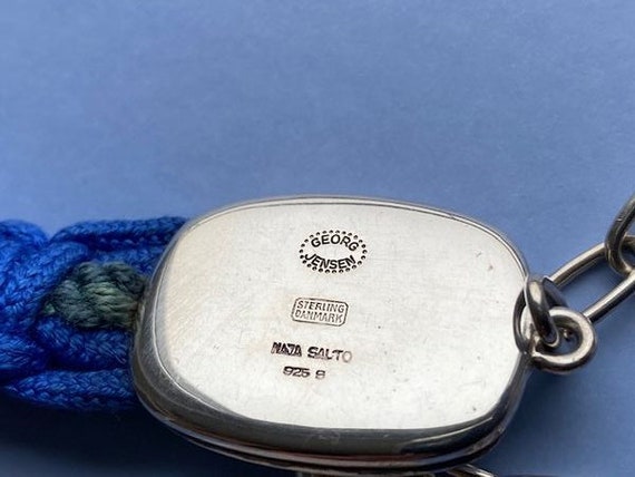 Georg Jensen Belt Blue 925 Sterling Silver Naja Salto - Etsy display picture 1