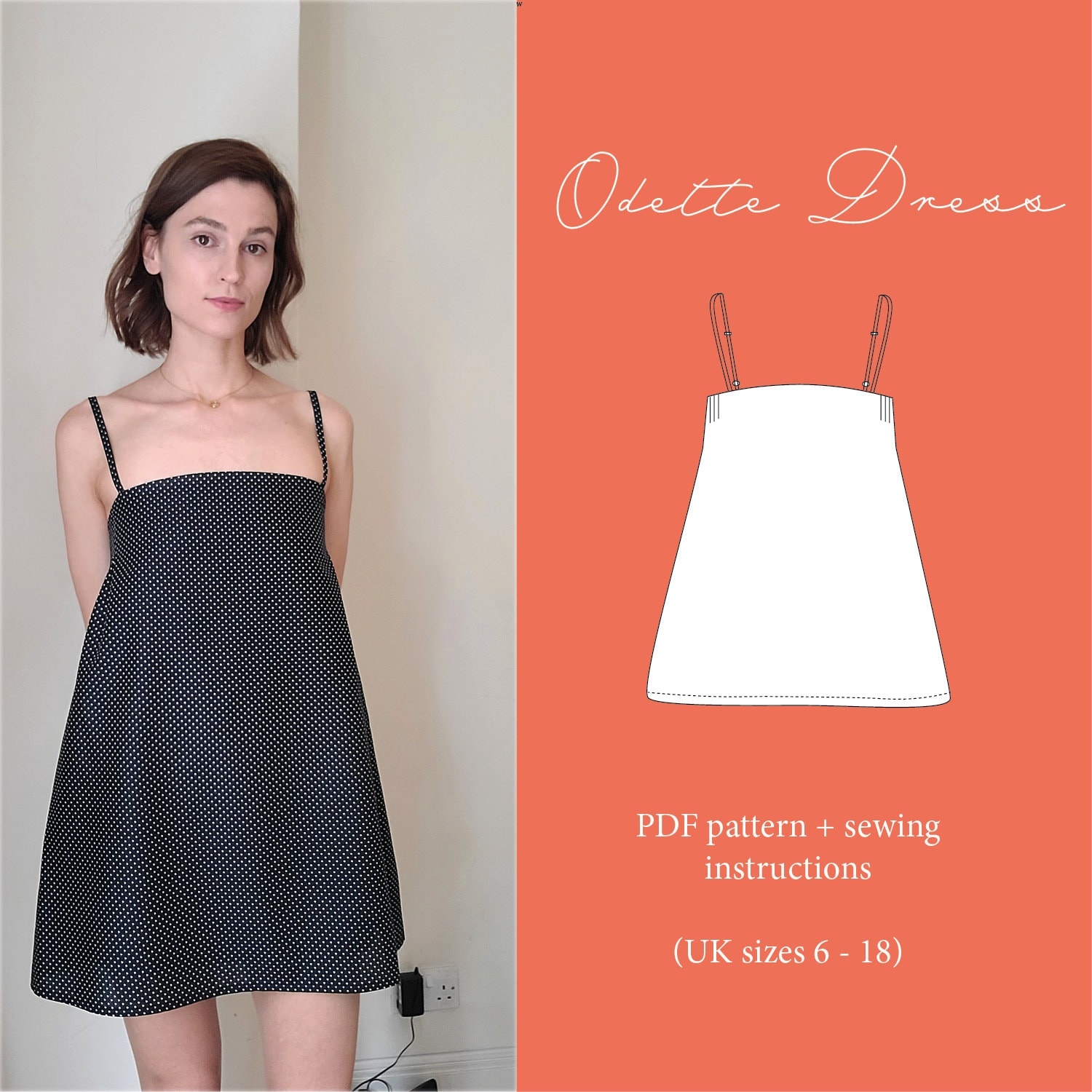 Dress Pattern, Sizes 10-18, PDF, Sewing Patterns for Women, Shift Dress  Pattern daphnie is the Most Versatile Dress Pattern for All Seasons 