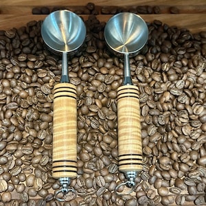 Premium Coffee Scoop | Gift for coffee lover | loose leaf tea | 2tbs kitchen | gift idea for him | handmade |