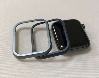 Aluminium Bumper Case Cover for Apple Watch 45mm 44m 42mm 41mm 40mm 38mm Shock Resistant Iwatch Series 9 8 7 6 5 4 3 2 1 SE
