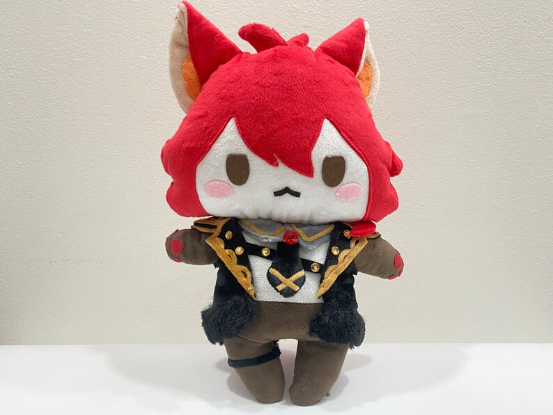 Diluc Plush Genshin Genshin Impact Plush Doll Diluc Cat Etsy Australia