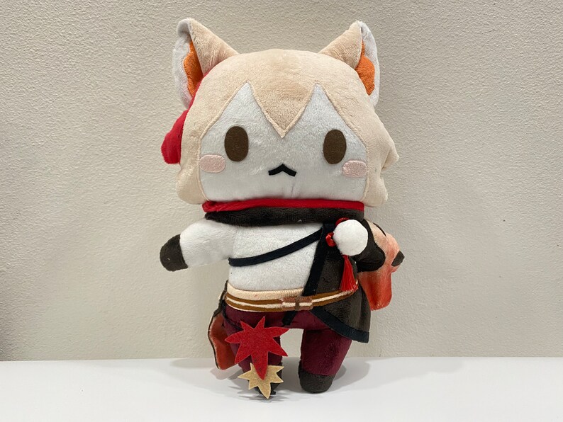 Kazuha Plush Genshin Genshin Impact Plush Doll Kazuha Cat - Etsy