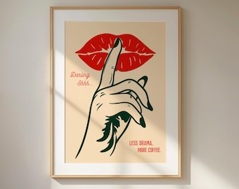 Arte murale Girl Power, poster con citazioni femministe, stampa sull'emancipazione femminile, download digitale sulla forza femminile, arredamento femminista moderno