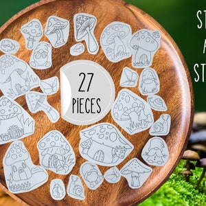 Fliegenpilz Stickmuster-Bundle: 27 Stick und Stichmuster