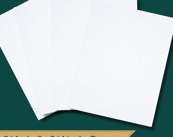 Printable Stick and Stitch Paper, Water Soluble Embroidery Transfer, Stabilizer