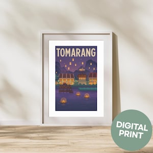 Tomarang Sims 4 Print: Gaming Wall Art Poster (PDF Download A4 Size)