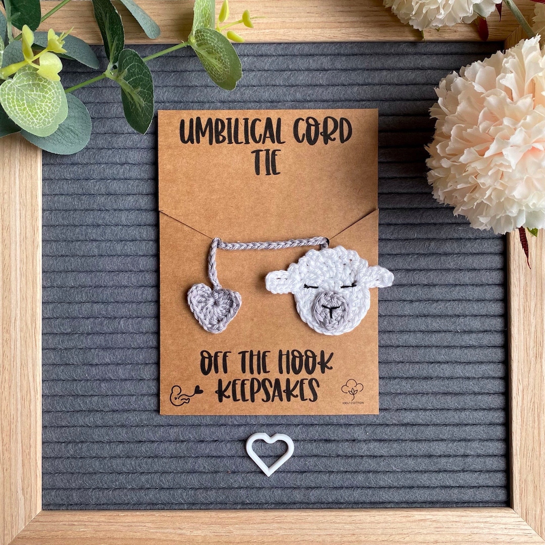 umbilical cord tie crochet pattern