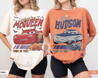 Vintage Cars Film Halloween Shirt, Autos Film Halloween Shirt, Disney Halloween Shirt, Halloween Party T-Shirt, Disney Halloween Familien Reise T-Shirt